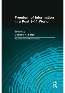 Freedom of Information in a Post 9-11 World