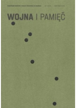 Wojna i pamięć Nr 1 / 19