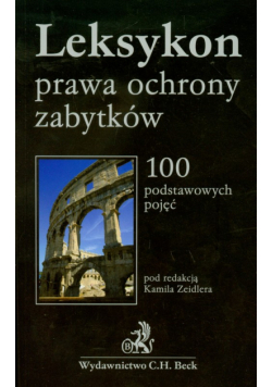 Leksykon prawa ochrony zabytków
