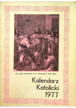 Kalendarz Katolicki 1977