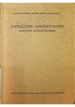 Podręcznik laboratoryjny analityka żywnościowego