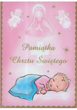 Grochowski Grzegorz - Pamiątka chrztu świętego /różowa/