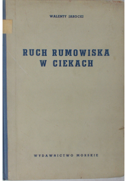 Ruch rumowiska w ciekach
