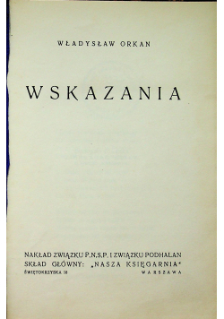 Wskazania