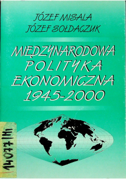 Międzynarodowa polityka ekonomiczna 1945 2000