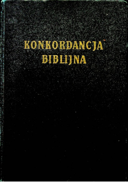 Konkordancja Biblijna