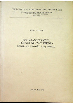 Słowiańszczyzna północno - zachodnia
