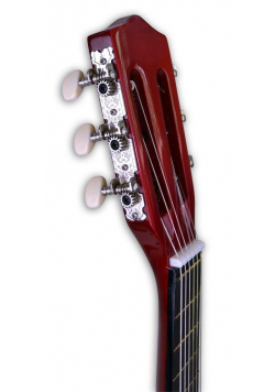 Klasyczna drewniana gitara z 6 strunami