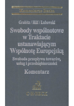 Swobody wspólnotowe w trakcie ustanowiającym Wspólnotę Europejską