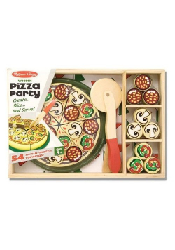 Drewniany zestaw pizza party 3-5 lat