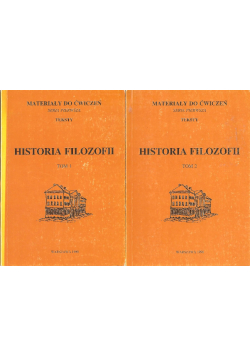 Historia Filozofii Tom 1 i 2 Materiały do ćwiczeń