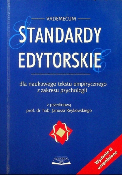 Standardy edytorskie
