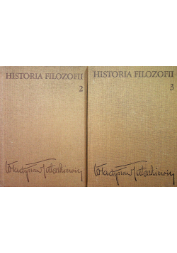 Historia filozofii Tom 2 i 3