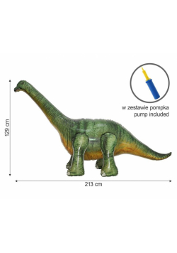 Balon foliowy Dino Brachiozaur 213x86x129cm