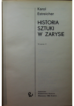 Historia sztuki w zarysie wydanie V