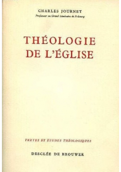 Theologie de Leglise