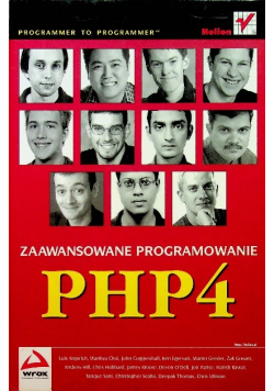 Zaawansowane programowanie PHP4