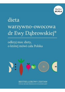 Pakiet Dieta warzywno owocowa dr Ewy Dąbrowskiej