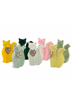 Dekoracja figurka liska 16cm MIX