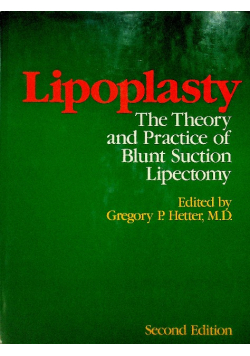 Lipoplasty: The Theory and Practice of Blunt Suction Lipectomy