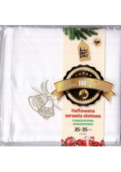 Haftowana serwetka stołowa 35x35 cm MIX