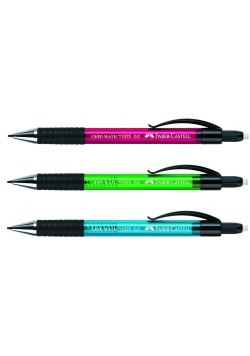 Ołówek aut. Grip Matic mix(10szt) FABER CASTELL