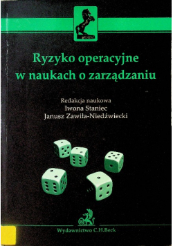 Ryzyko operacyjne w naukach o zarządzaniu