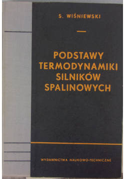 Podstawy termodynamiki silników spalinowych