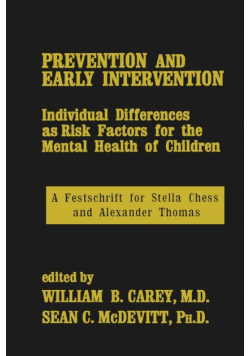 Prevention And Early Intervention