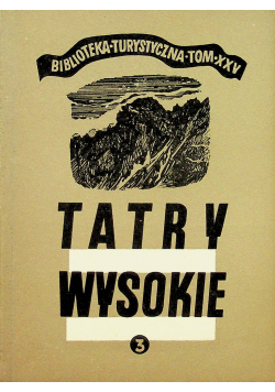 Tatry Wysokie Tom XXV Część 3