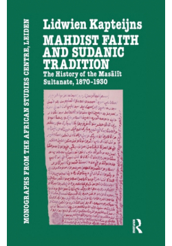Mahdish Faith and Sudanic Tradition