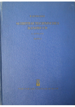 Schiffbautechnisches Handbuch Band 4
