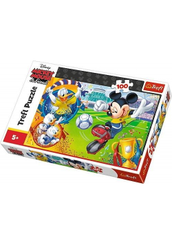 Puzzle 100 Myszka Miki na boisku TREFL