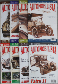 Miesięcznik Automobilista 8 numerów