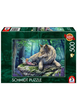 Puzzle 500 PQ Wilk i Wróżka 113380