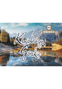 Kalendarz 2022 Krajobrazy górskie TW-10-4