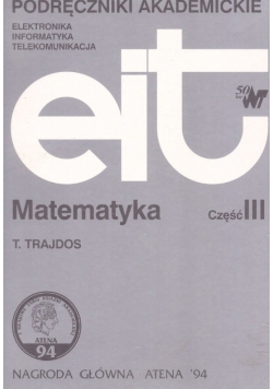 Matematyka Część III Podręczniki akademickie
