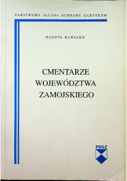 Cmentarze województwa Zamojskiego