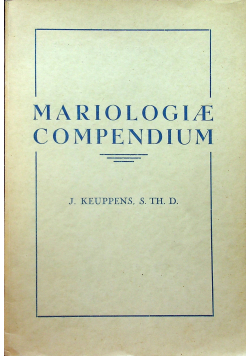 Mariologiae Compendium 1946 r.