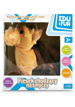 Piesek chodzący na smyczy Edu&Fun
