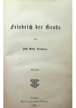 Friedrich der Grose 2 1881 r