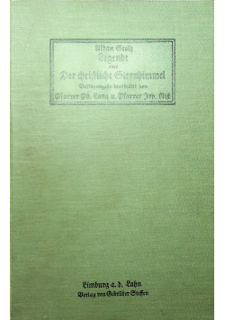 Legende oder Der christliche Sternhimmel 1915 r.