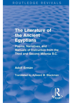 The Literature of the Ancient Egyptians