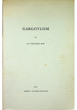 Gargoylism