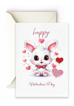 Karnet B6 Happy Valentines Day