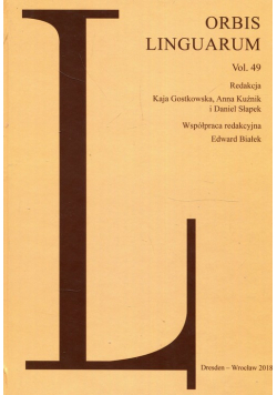 Orbis Linguarum vol.49