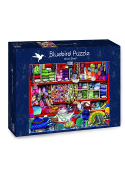 Puzzle 1000 Półki pełne wełny