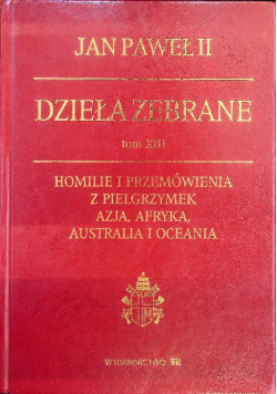 Jan Paweł II Dzieła zebrane Tom XIII