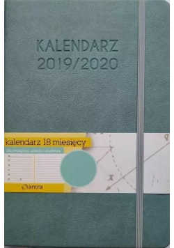 Kalendarz A5 2019/2020 miętowy 18 M-cy ANTRA