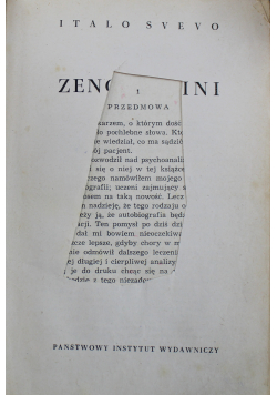 Zeno Cosini